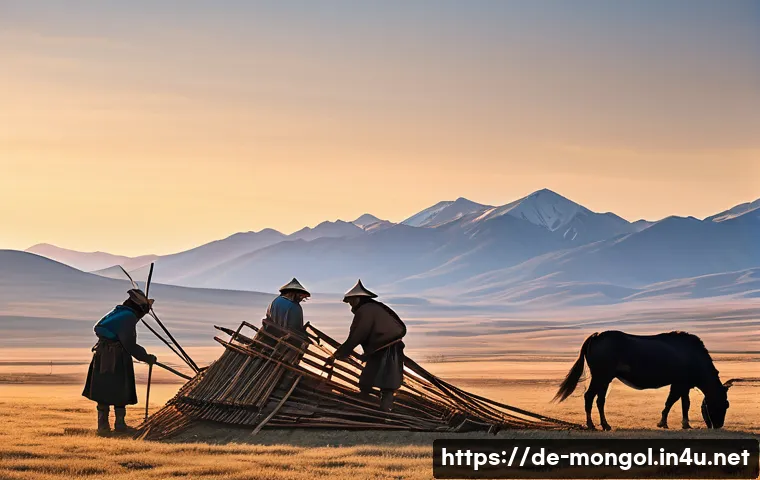 5 faszinierende Fakten über die traditionelle Wohnstruktur der mongolischen Nomaden entdecken 4 몽골 유목민의 전통적 주거 구조 관련 이미지 2